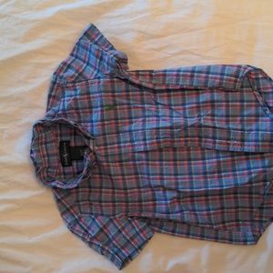 Ralph Lauren boys checkered button down